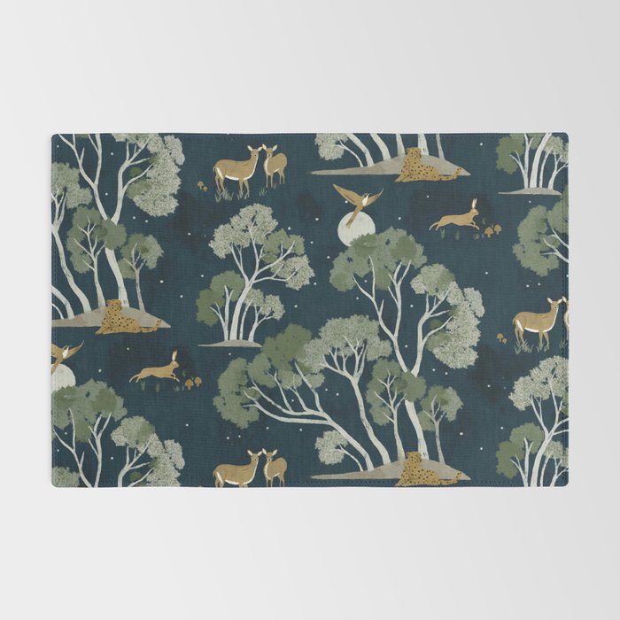 A Forest Awakens Full Moon Rug Gallery Image 2