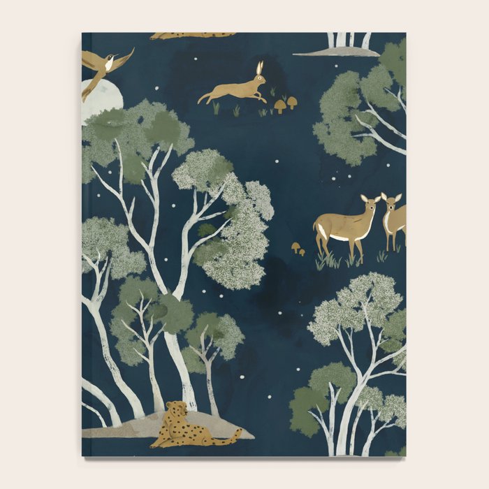 A Forest Awakens Full Moon Notebook Gallery Image 4