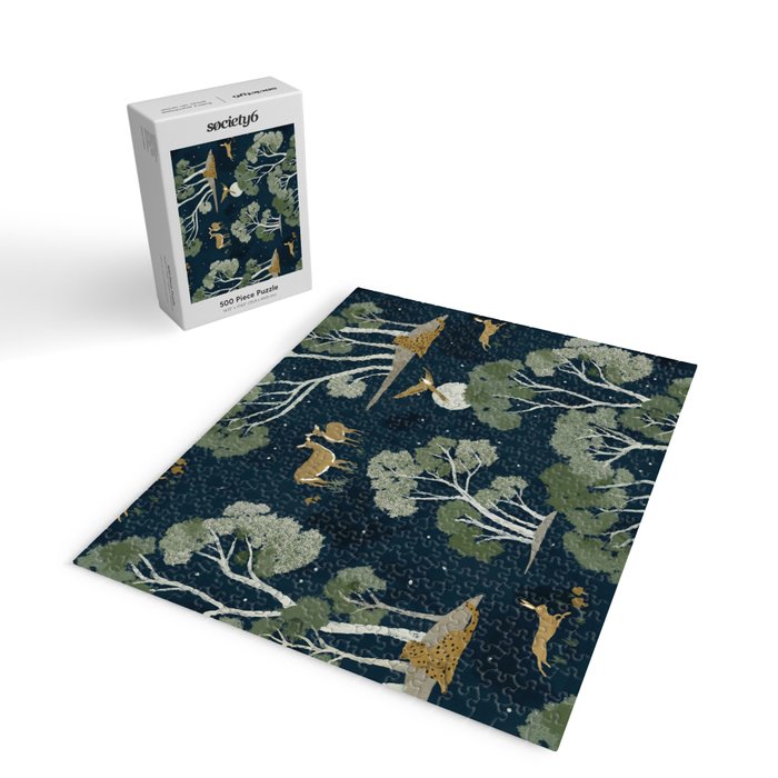 A Forest Awakens Full Moon Jigsaw Puzzle Gallery Image 2