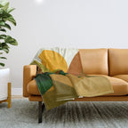 Abstraction_NEW_SUN_LANDSCAPE_SPRING_Minimalism_001B Throw Blanket Gallery Image 1
