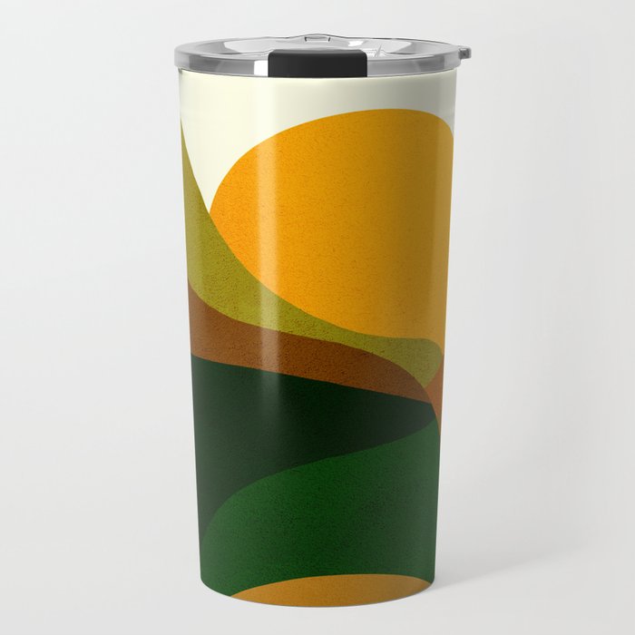 Abstraction_NEW_SUN_LANDSCAPE_SPRING_Minimalism_001B Travel Mug Gallery Image 1