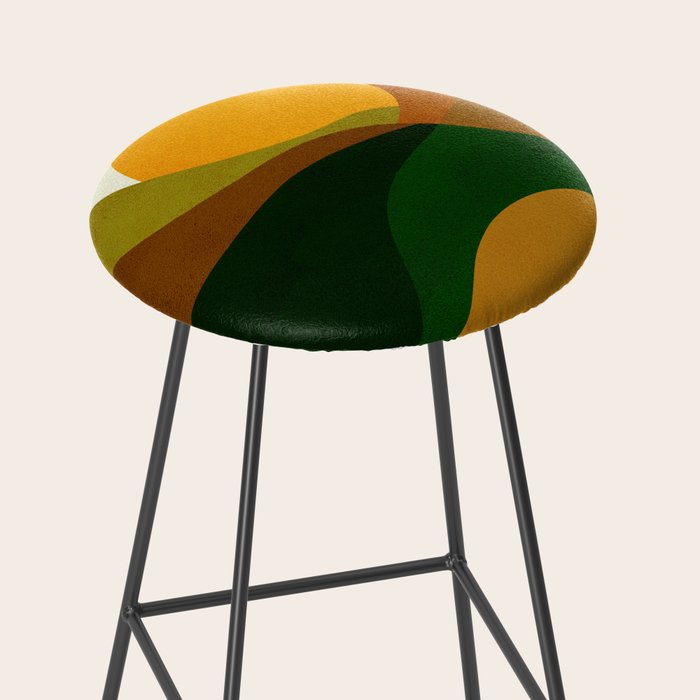Abstraction_NEW_SUN_LANDSCAPE_SPRING_Minimalism_001B Stool Gallery Image 2