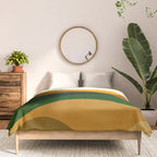 Abstraction_NEW_SUN_LANDSCAPE_SPRING_Minimalism_001B Comforter Gallery Image 3