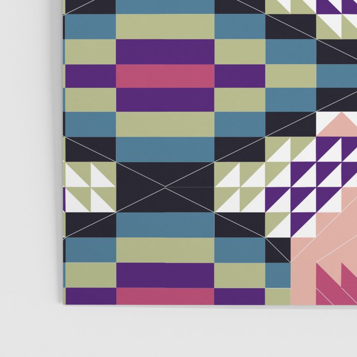 MP Tribal geometric B Poster Gallery Image 3