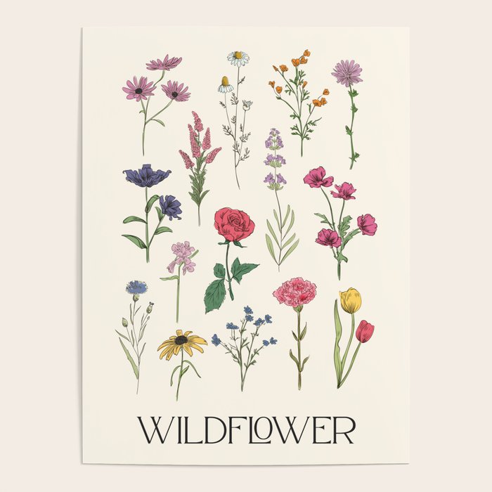Wildflower Poster Gallery Image 4