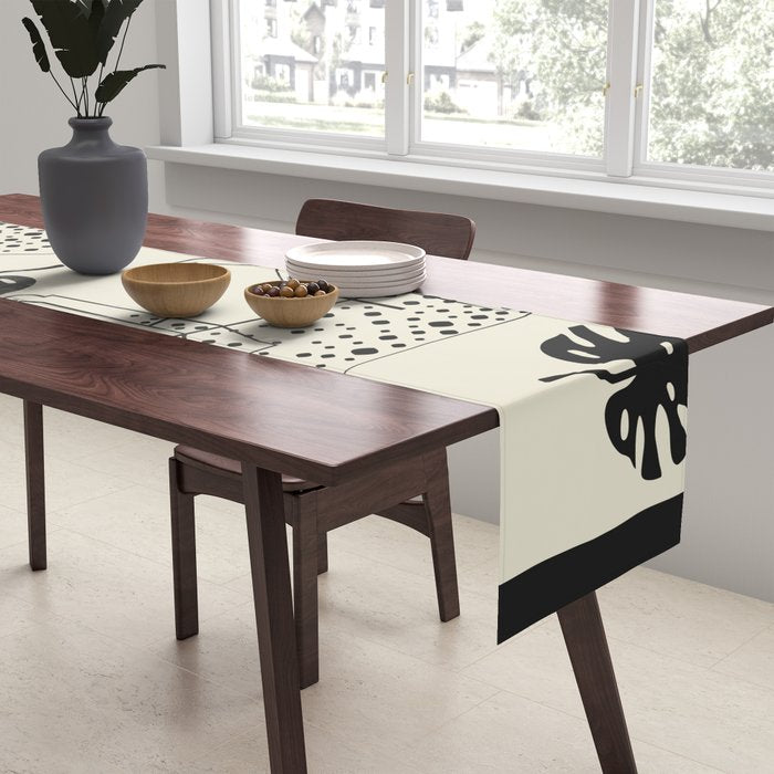 Cheetahs Monstera 4 Table Runner Gallery Image 2