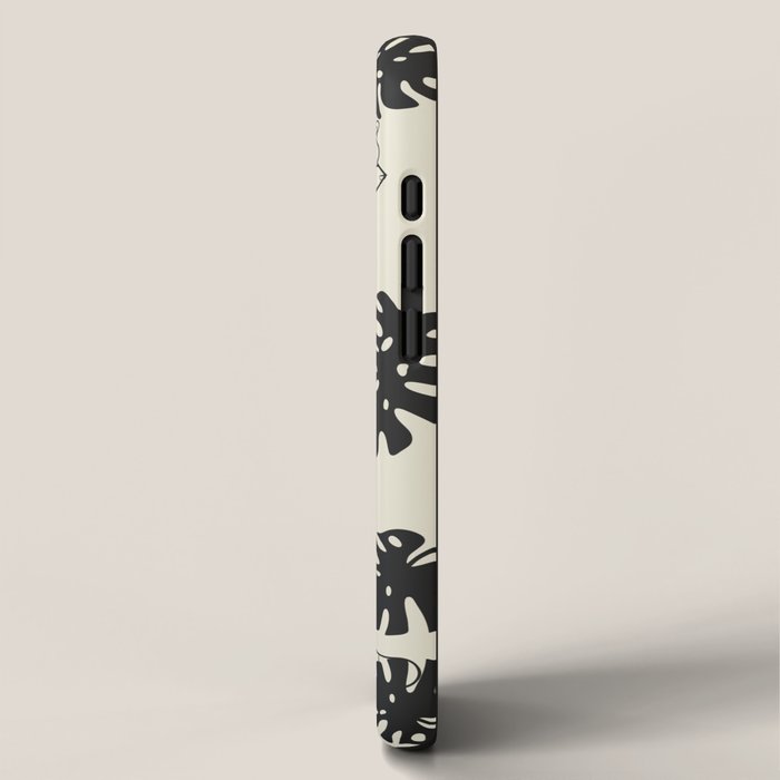 Cheetahs Monstera 4 iPhone Case Gallery Image 2
