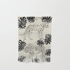 Cheetahs Monstera 4 Wall Hanging Gallery Image 1