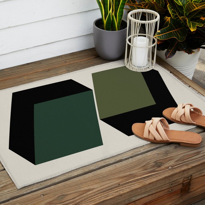 Modernist Objects XI Outdoor Rug Gallery Image 2
