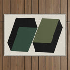 Modernist Objects XI Outdoor Rug Gallery Image 1