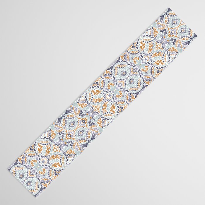 Artistic Floral Motif Medley Table Runner Gallery Image 3