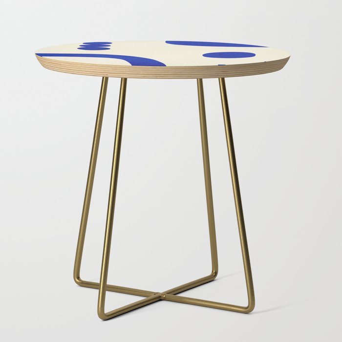 Composition n01-blue Side Table Gallery Image 1