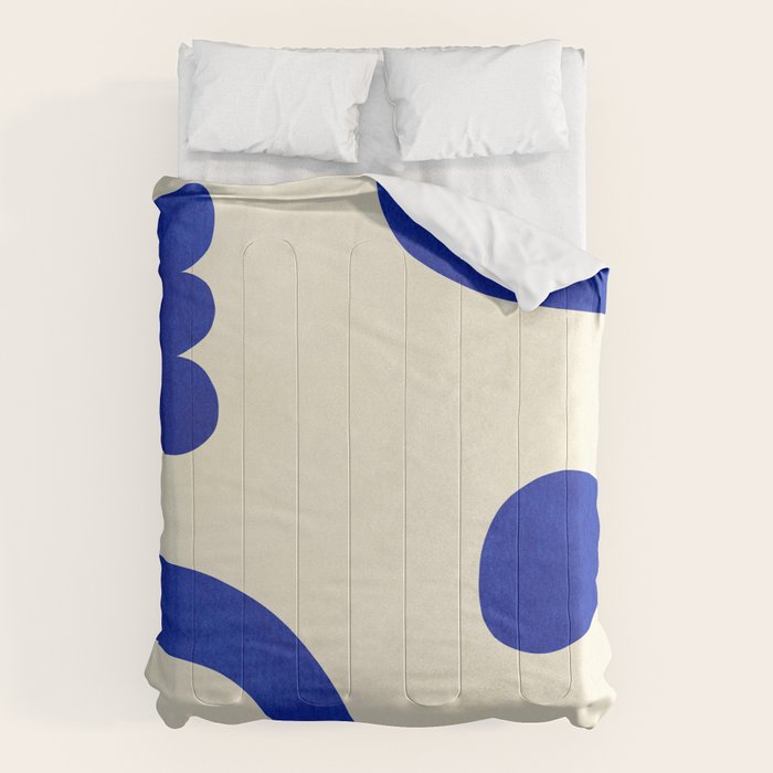 Composition n01-blue Comforter Gallery Image 6
