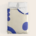 Composition n01-blue Duvet Cover Gallery Image 6