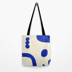 Composition n01-blue Tote Bag Gallery Image 2