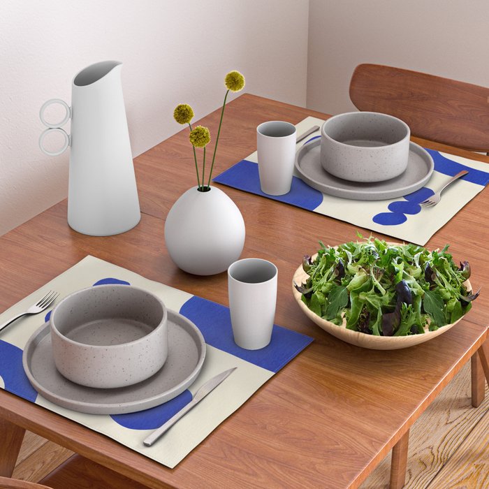 Composition n01-blue Placemat Gallery Image 2