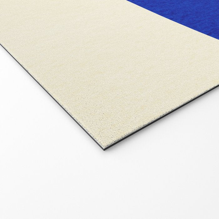 Composition n01-blue Welcome Mat Gallery Image 2