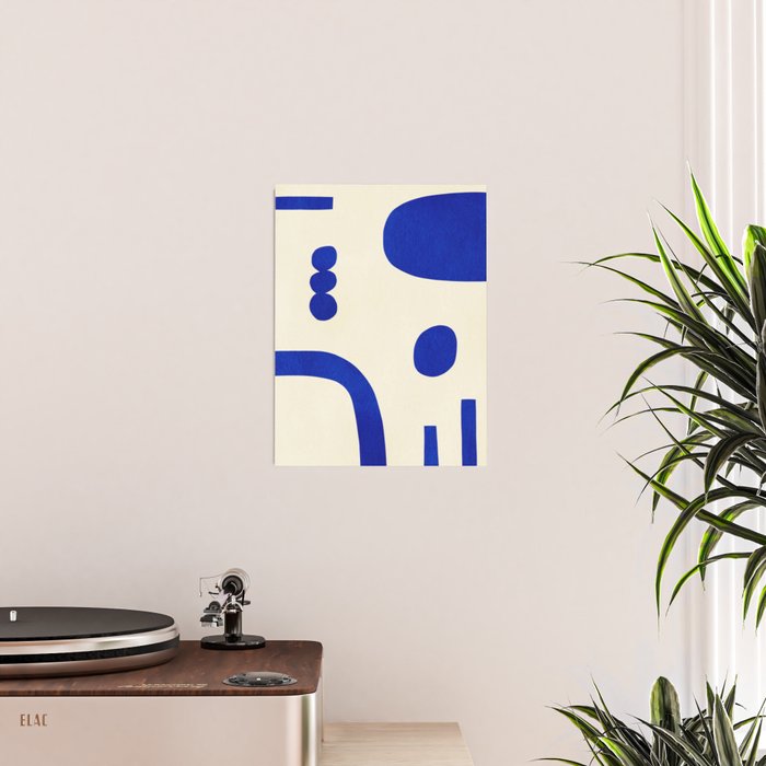 Composition n01-blue Poster Gallery Image 2