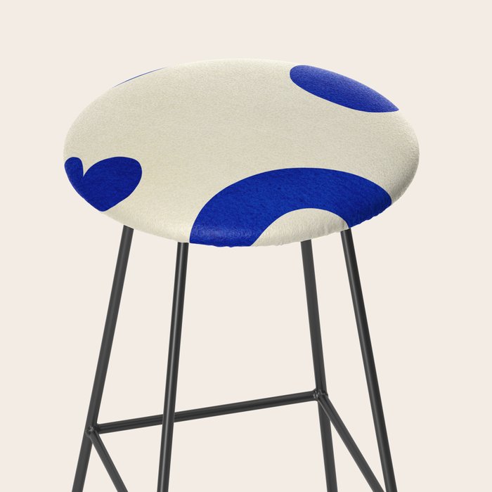 Composition n01-blue Stool Gallery Image 2
