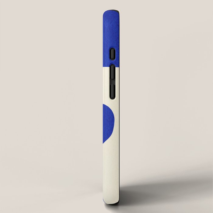 Composition n01-blue iPhone Case Gallery Image 2