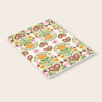Let your Love Bloom Floral Folk Art Notebook Gallery Image 2