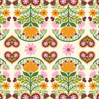 Let your Love Bloom Floral Folk Art Coffee Mug Gallery Image 2