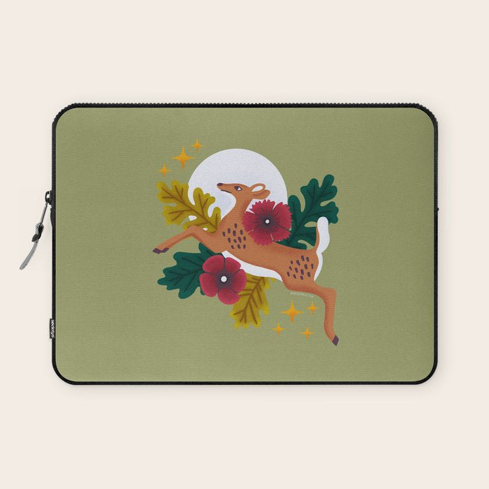 Doe - Crepuscular Critters Laptop Sleeve Gallery Image 1