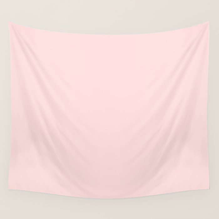 Light Pink Solid Color Wall Tapestry Gallery Image 4