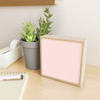 Light Pink Solid Color Mini Art Print Gallery Image 2