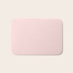 Light Pink Solid Color Bath Mat Gallery Image 1