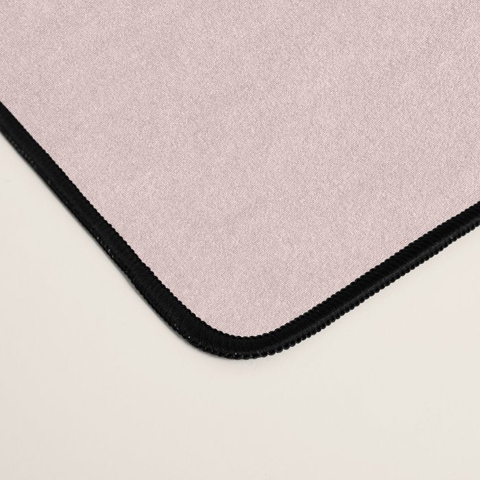Light Pink Solid Color Desk Mat Gallery Image 4