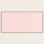 Light Pink Solid Color Desk Mat Gallery Image 3