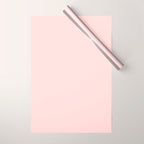 Light Pink Solid Color Wrapping Paper Gallery Image 1
