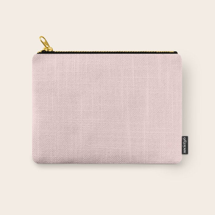 Light Pink Solid Color Carry All Pouch Gallery Image 1
