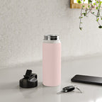 Light Pink Solid Color Water Bottle Gallery Image 4