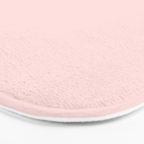Light Pink Solid Color Bath Mat Gallery Image 3