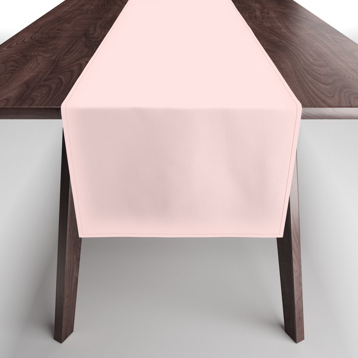 Light Pink Solid Color Table Runner Gallery Image 1