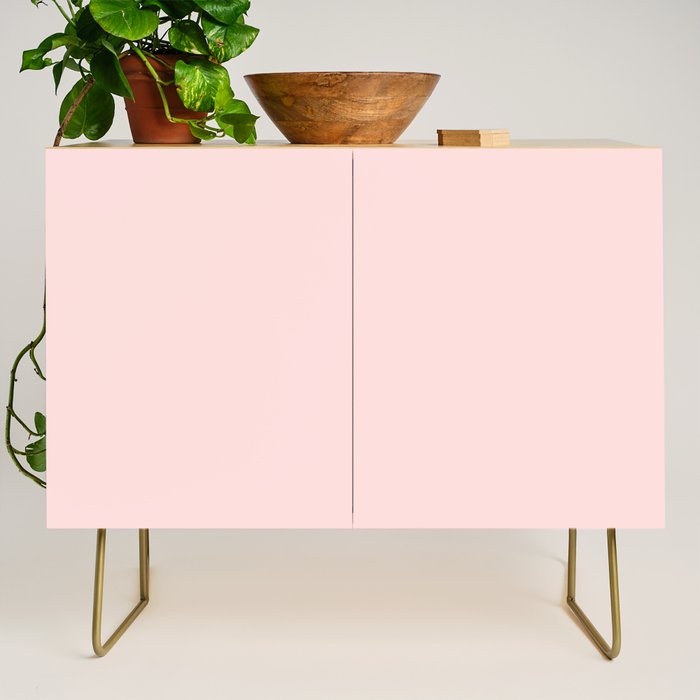 Light Pink Solid Color Credenza Gallery Image 1