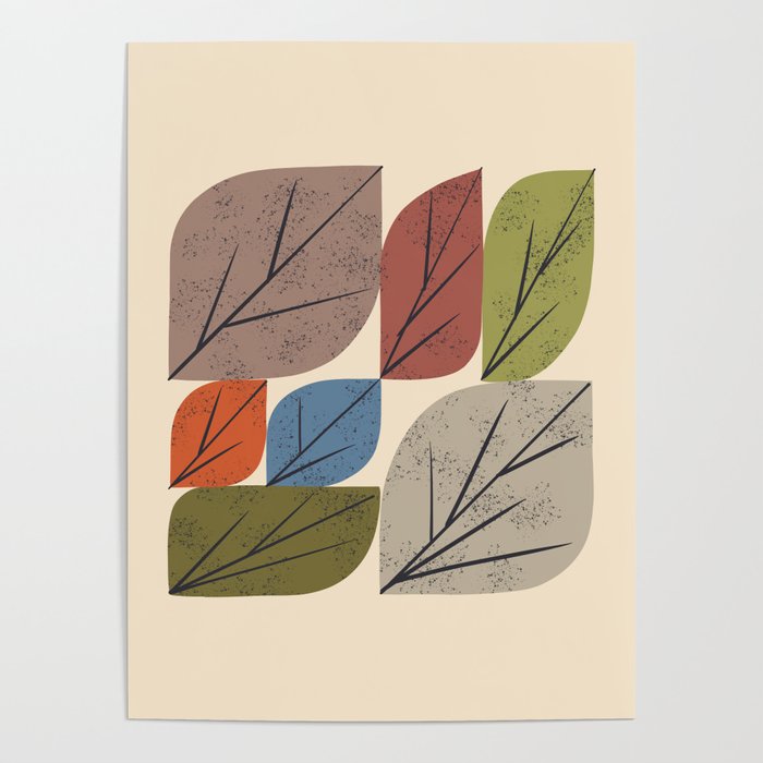 Leaf Grid Poster Gallery Image 4
