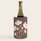 Delicate bouquet of flowers with bow - Peach and mocha copper Wine Chiller Gallery Image 1