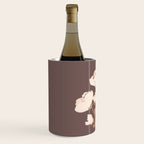Delicate bouquet of flowers with bow - Peach and mocha copper Wine Chiller Gallery Image 2