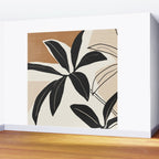 Modern Abstract Art Plant Wall Mural Gallery Image 2