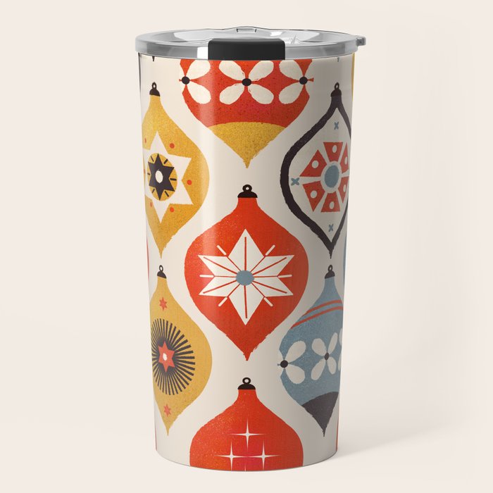 Christmas Tree Decorations Travel Mug Gallery Image 1