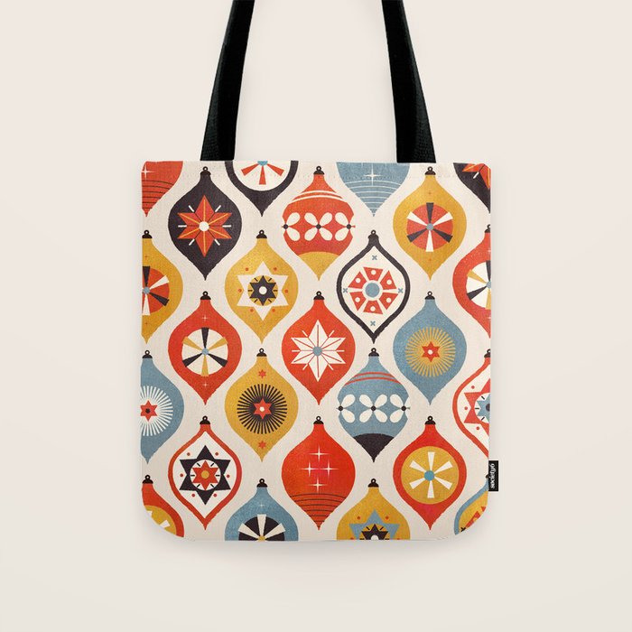 Christmas Tree Decorations Tote Bag Gallery Image 1