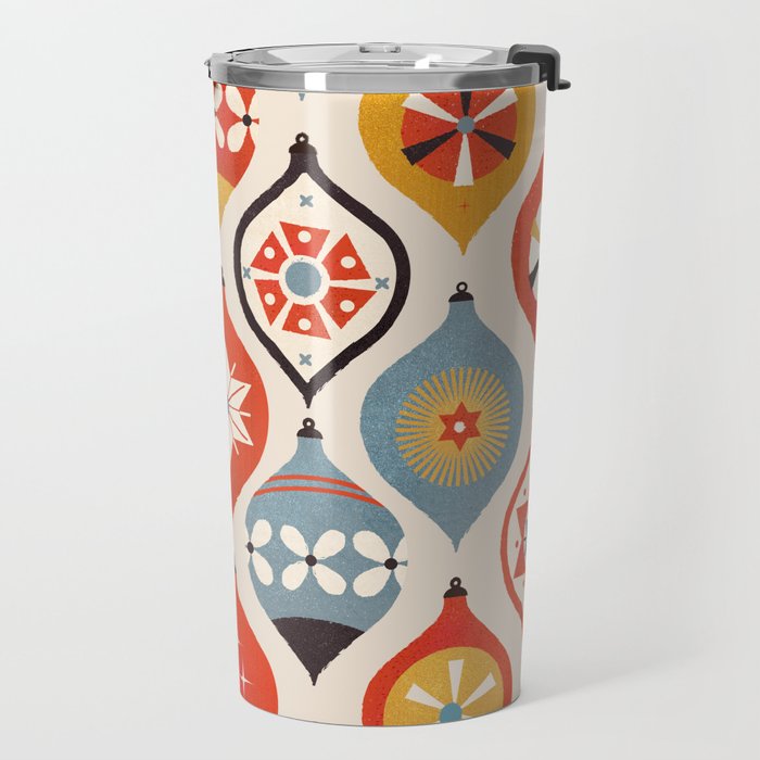 Christmas Tree Decorations Travel Mug Gallery Image 2