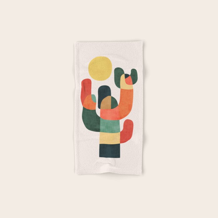Cactus in the desert Towels Gallery Image 1