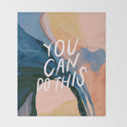 You Can Do This! Throw Blanket Gallery Image 2