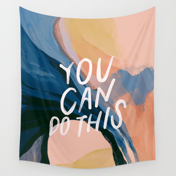 You Can Do This! Wall Tapestry Gallery Image 4