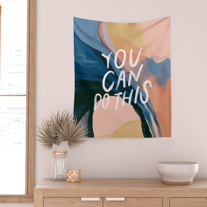 You Can Do This! Wall Tapestry Gallery Image 2