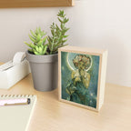 Alphonse Mucha "The Moon and the Stars Series: The Moon" Mini Art Print Gallery Image 2